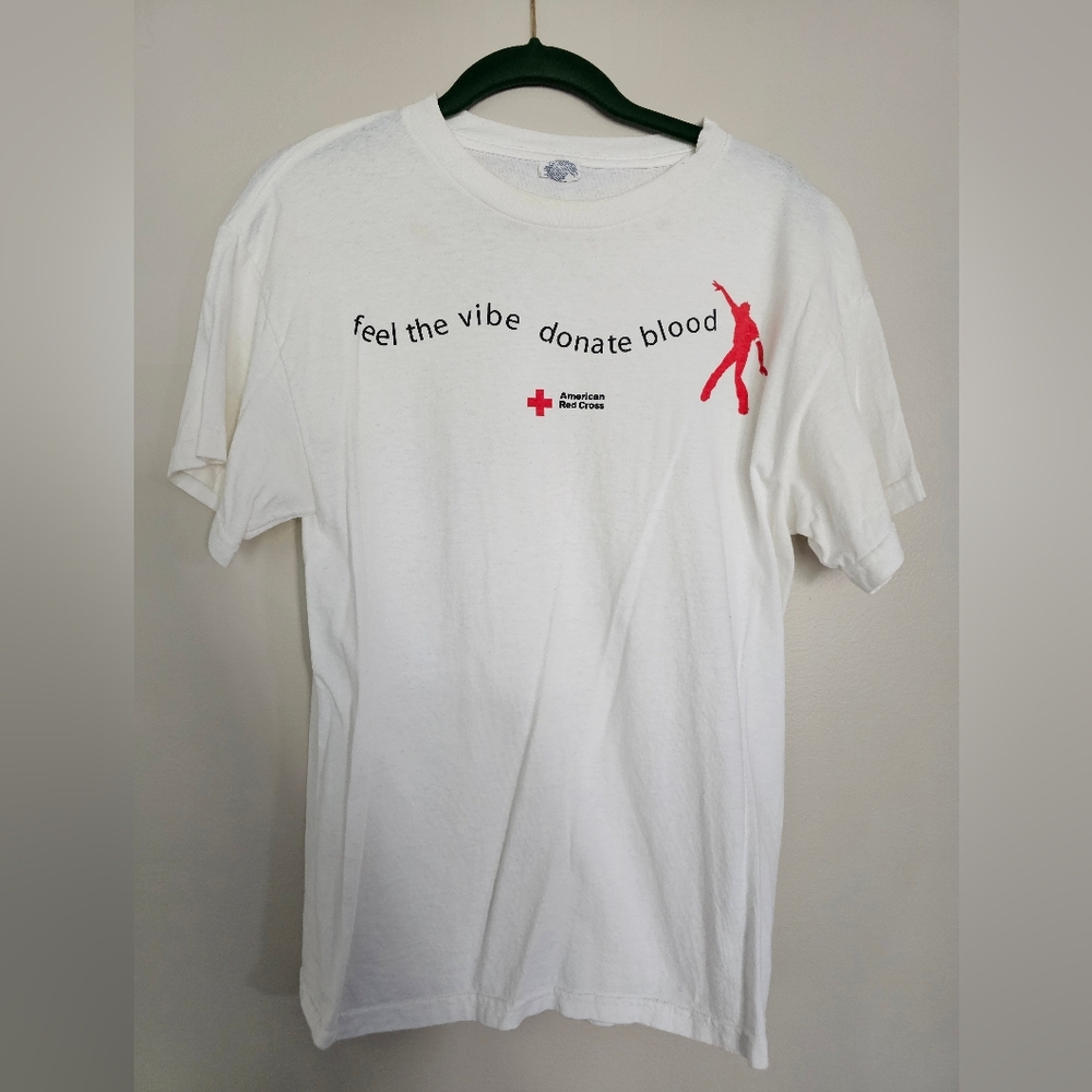 Delta Feel The Vibe Blood Donation Red Cross T Shirt